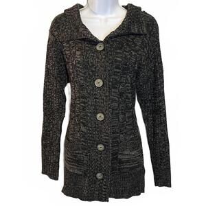 Vintage Effeci Marled Cardigan - Bella Swan Core / Twilight Aesthetic, Size Med